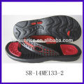 SR-14ME137 Männer billig pu chinesischen Hausschuhe flache Männer alle Arten von Hausschuhen neue Mode im Freien PU Rohmaterial für Gummi Pantoffeln